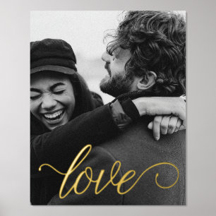 Impressions Dorure Couple de motifs de script en feuille métallisée