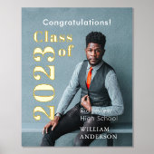 Impressions Dorure Courrier simple avec photo en gras (Recto)