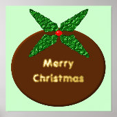 Impressions Dorure Coutume du pudding de Noël (Recto)