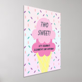 Impressions Dorure Crème de glace 2ème anniversaire (Poser)