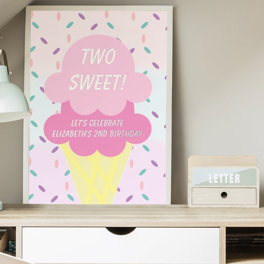 Impressions Dorure Crème de glace 2ème anniversaire