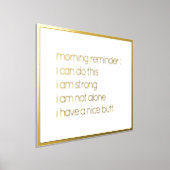 Impressions Dorure Croire Drôle En Vous-Même Citer Or (Poser)