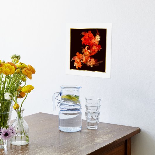 Impressions Dorure Danse Feux d'artifice Art Abstrait (Couchage (Cuisine))