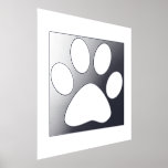Impressions Dorure Décor Cadeau grande chambre Motif Empreinte de pat<br><div class="desc">Conçu avec de mignons empreintes de pattes pour ceux qui aiment les animaux de compagnie!</div>
