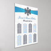 Impressions Dorure Diamante Snowflake & Blue Ribbon Mariage d'hiver (Poser)