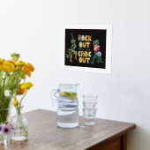 Impressions Dorure Drôle Crocodile Pun Rock Out Avec Votre Croc Out (Couchage (Cuisine))