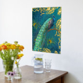 Impressions Dorure Elégant Moonlight Peacock n Feather Gold Foil Turq (Couchage (Cuisine))
