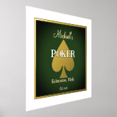 Impressions Dorure Elégant Poker Jouer Cartes Foil Accent (Poser)