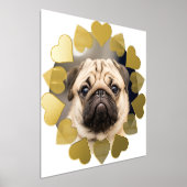 Impressions Dorure Élégante photo de coeur minimale (Poser)