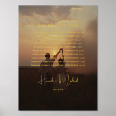 Impressions Dorure Élégantes Écritures | Accueil photo Mariage (Recto)