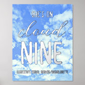 Impressions Dorure Elle est Sur Cloud Nine ! Fête des mariées/Bachelo (Recto)