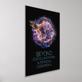 Impressions Dorure Espace Extérieur, Cosmos, Supernova Cassiopeia A (Poser)