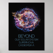 Impressions Dorure Espace Extérieur, Cosmos, Supernova Cassiopeia A (Recto)