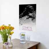 Impressions Dorure Espace Extérieur, Système Solaire, Cosmos, Comètes (Couchage (Cuisine))