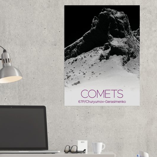 Impressions Dorure Espace Extérieur, Système Solaire, Cosmos, Comètes (In situ (Bureau 2))