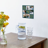 Impressions Dorure Famille Chic Multi Photo Sarcelle (Couchage (Cuisine))