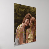 Impressions Dorure Famille élégante calligraphie couverture photo (Poser)