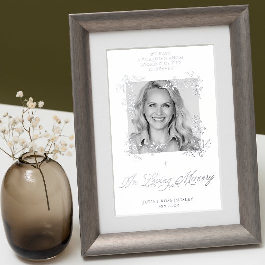 Impressions Dorure Fancy Hand Lettered Chic Flourish Photo Memorial