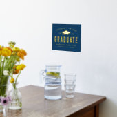 Impressions Dorure Félicitations à notre Graduated Navy Graduation Pa (Couchage (Cuisine))