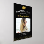 Impressions Dorure Félicitations aux diplômés photo (Poser)