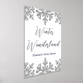 Impressions Dorure Fête des mariées d'hiver Silver Snowflake (Poser)