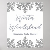 Impressions Dorure Fête des mariées d'hiver Silver Snowflake (Recto)