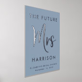 Impressions Dorure Fête des mariées Futur Mme Dusty Blue (Poser)