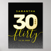 Impressions Dorure Fille moderne brillant Jaune 30 et Flirty (Recto)