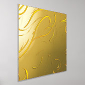 Impressions Dorure Flammes rouges bleues Abstraites (Poser)