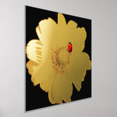 Impressions Dorure Fleur d'or avec Ladybug (Poser)