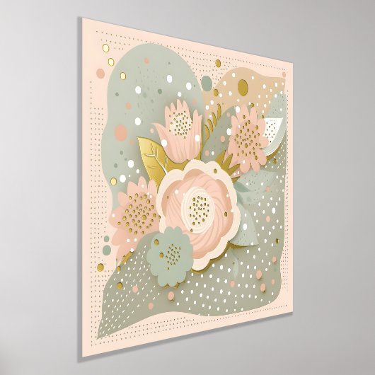 Impressions Dorure Fleurs Boho (Poser)