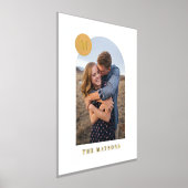 Impressions Dorure Fond Moderne Monogramme Armature Photo Art Imprime (Poser)