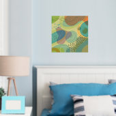 Impressions Dorure Formes Abstraites organiques (In situ (chambre))