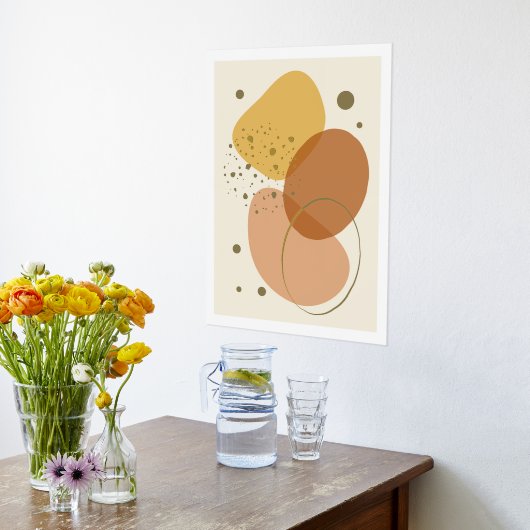 Impressions Dorure Formes bio affiche moderne 2 (Couchage (Cuisine))