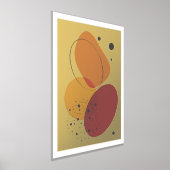 Impressions Dorure Formes bio affiche moderne 3 (Poser)