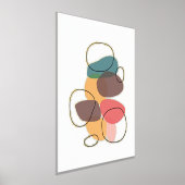 Impressions Dorure Formes orange Composition artistique (Poser)