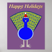 Impressions Dorure Funky Christmas Peacock Custom (Recto)