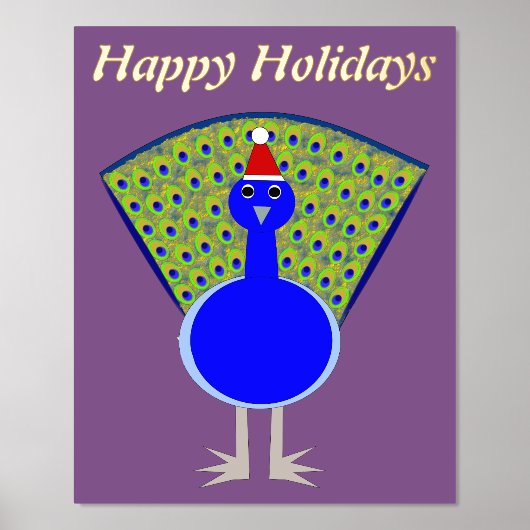 Impressions Dorure Funky Christmas Peacock Custom (Recto)