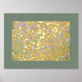 Impressions Dorure Funky Whimsical Gold Wavers Motif d'art (Recto)