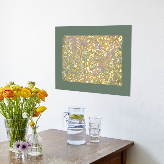 Impressions Dorure Funky Whimsical Gold Wavers Motif d'art (Couchage (Cuisine))