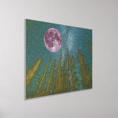 Impressions Dorure galaxie de lune rose or de luxe (Poser)