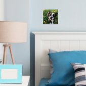 Impressions Dorure Gold Chien Empreinte de patte Frame Chien photo et (In situ (chambre))