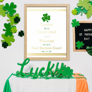 Impressions Dorure Gold Foil St. Patrick's Day 1er anniversaire