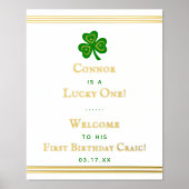 Impressions Dorure Gold Foil St. Patrick's Day 1er anniversaire (Recto)