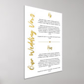 Impressions Dorure Gold Heart & Script Mariage Vows Keepsaké (Poser)