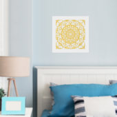 Impressions Dorure Golden Mandala (In situ (chambre))