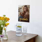 Impressions Dorure Graduate Photo sera le mot diplômé en (Couchage (Cuisine))