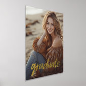 Impressions Dorure Graduate Photo sera le mot diplômé en (Poser)