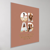 Impressions Dorure Graduation multi photo moderne simple élégant feui (Poser)