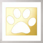 Impressions Dorure Grande Chambre Motif Empreinte de patte Décor Cade<br><div class="desc">Conçu avec de mignons empreintes de pattes pour ceux qui aiment les animaux de compagnie!</div>